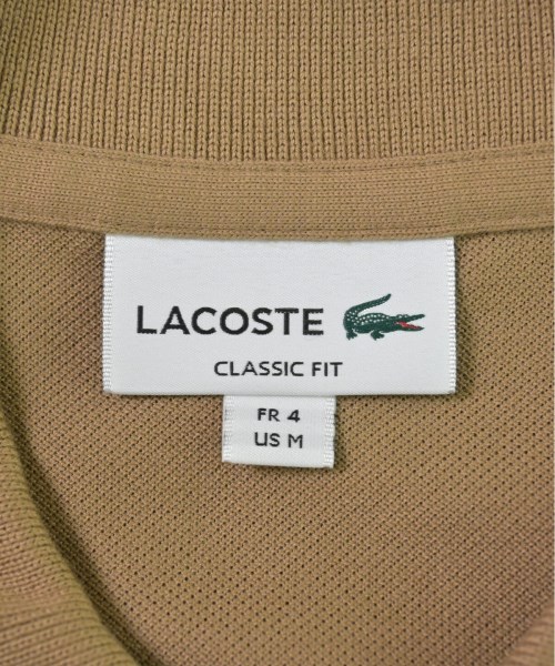 LACOSTE（ラコステ）ポロシャツ 茶 サイズ:4(L位) メンズ/2200513334205