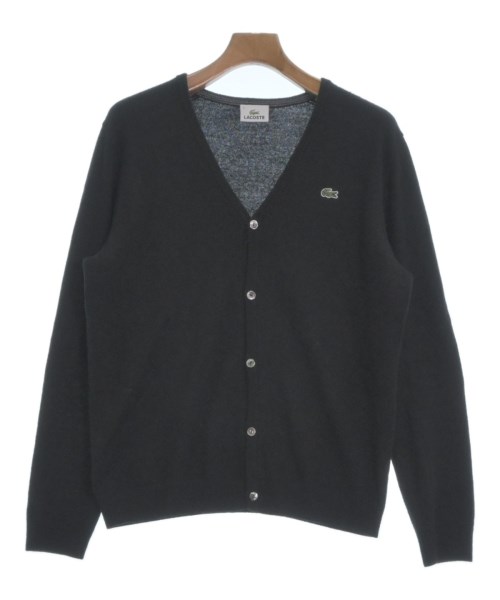 LACOSTE（ラコステ）カーディガン 黒 サイズ:4(L位) メンズ