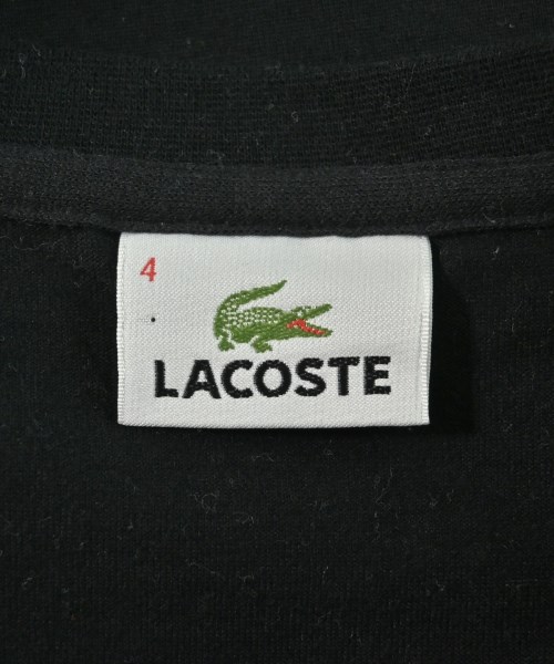 LACOSTE（ラコステ）Tシャツ・カットソー 黒 サイズ:4(L位) メンズ/2200620255097