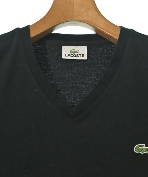 LACOSTE（ラコステ）Tシャツ・カットソー 黒 サイズ:4(L位) メンズ/2200620255097