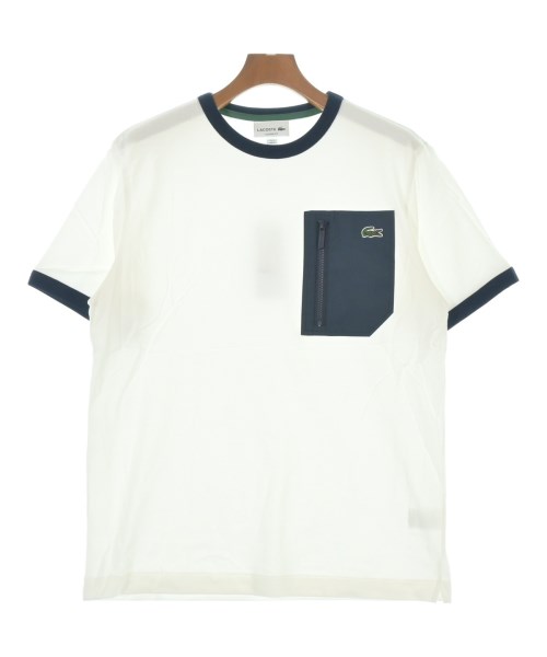 LACOSTE（ラコステ）Tシャツ・カットソー 白 サイズ:4(L位) メンズ/2200526887460