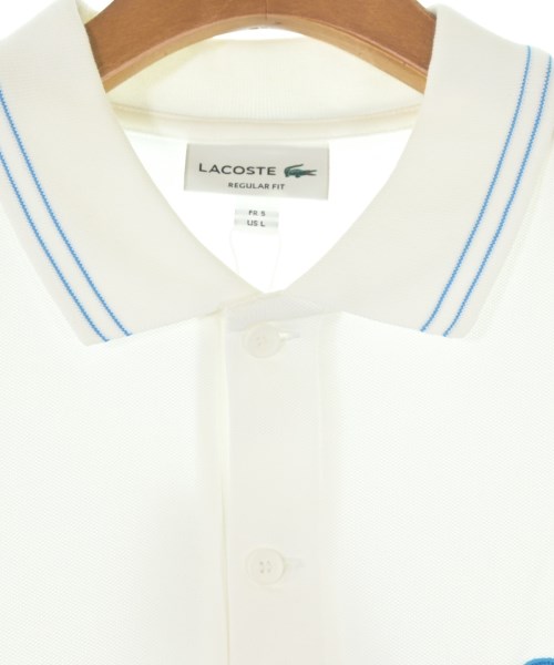 LACOSTE（ラコステ）ポロシャツ 白 サイズ:5(XL位) メンズ/2200526887477