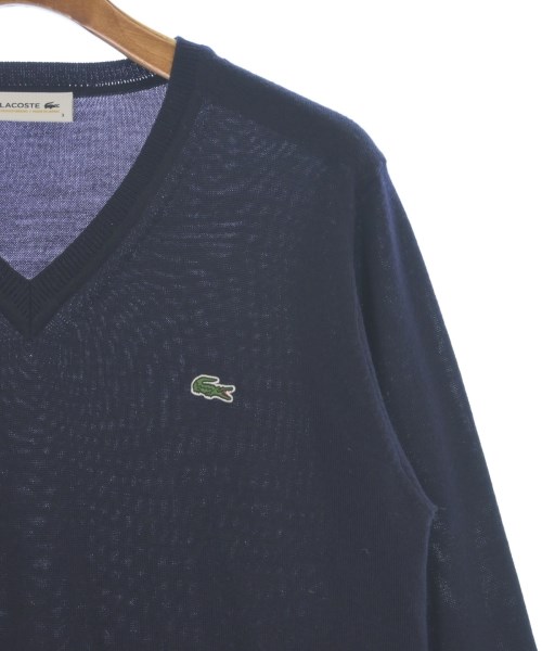 LACOSTE（ラコステ）ニット・セーター 紺 サイズ:3(M位) メンズ/2200637774192