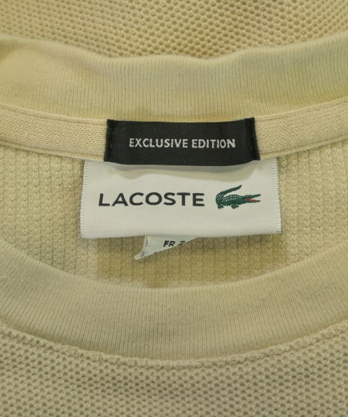 LACOSTE（ラコステ）Tシャツ・カットソー ベージュ サイズ:2(S位) メンズ/2200623323052