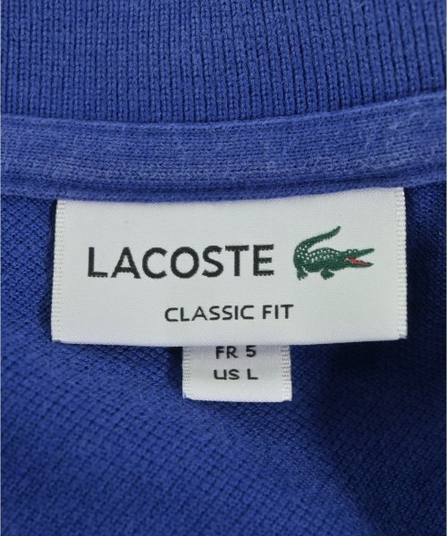 LACOSTE（ラコステ）ポロシャツ 青 サイズ:5(XL位) メンズ/2200622370088