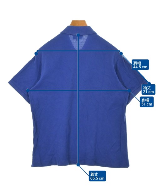 LACOSTE（ラコステ）ポロシャツ 青 サイズ:5(XL位) メンズ/2200622370088