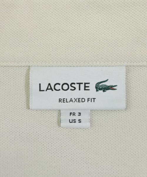 LACOSTE（ラコステ）ポロシャツ 白 サイズ:3(M位) メンズ/2200622370095