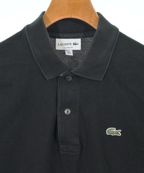 LACOSTE（ラコステ）ポロシャツ 黒 サイズ:5(XL位) メンズ/2200622370118