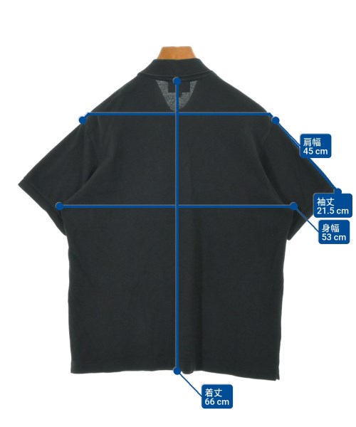 LACOSTE（ラコステ）ポロシャツ 黒 サイズ:5(XL位) メンズ/2200622370118