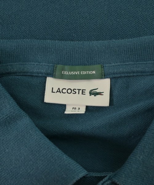 LACOSTE（ラコステ）ポロシャツ 青 サイズ:3(M位) メンズ/2200635940148