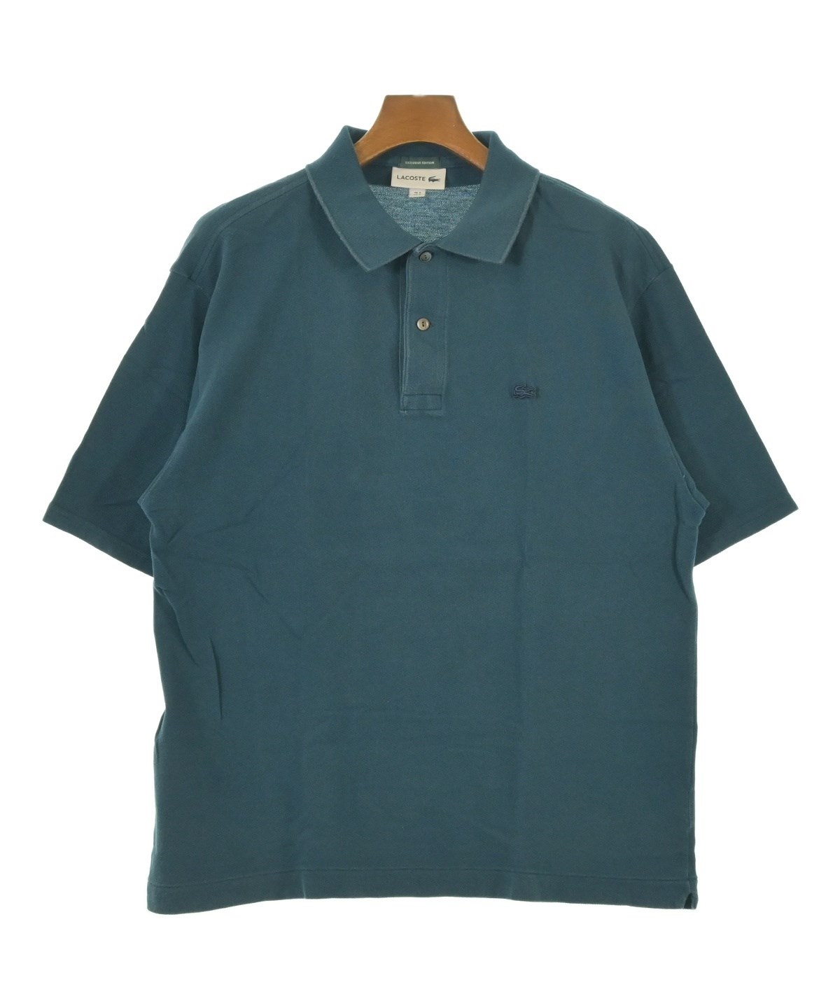 LACOSTE（ラコステ）ポロシャツ 青 サイズ:3(M位) メンズ