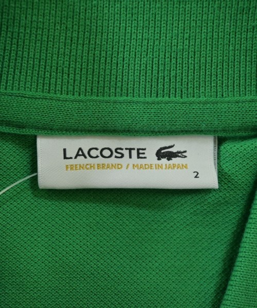 LACOSTE（ラコステ）ポロシャツ 緑 サイズ:2(S位) メンズ/2200637491266