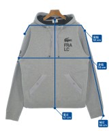 LACOSTE（ラコステ）パーカー グレー サイズ:5(XL位) メンズ/2200622363219