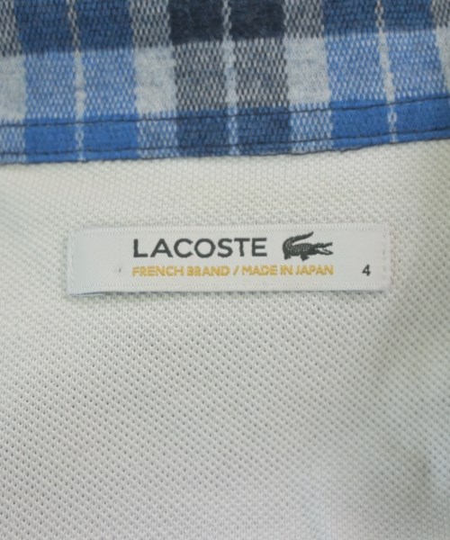 LACOSTE（ラコステ）カジュアルシャツ 青 サイズ:4(L位) メンズ/2200626881030