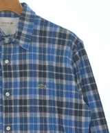 LACOSTE（ラコステ）カジュアルシャツ 青 サイズ:4(L位) メンズ/2200626881030