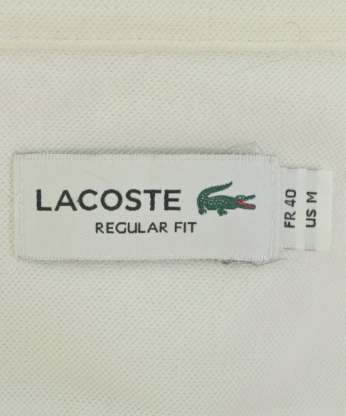 LACOSTE（ラコステ）カジュアルシャツ 白 サイズ:40(M位) メンズ/2200643473010