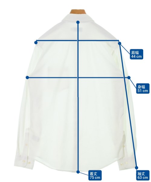 LACOSTE（ラコステ）カジュアルシャツ 白 サイズ:40(M位) メンズ/2200643473010