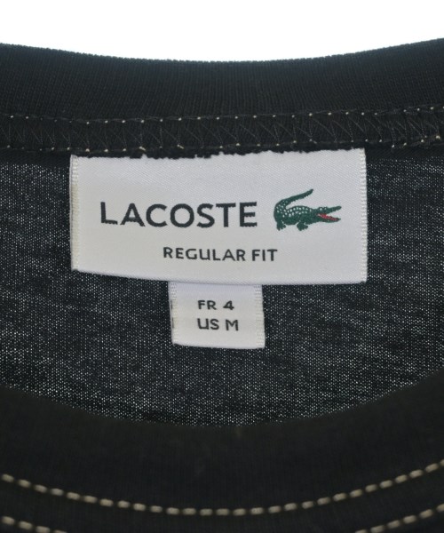 LACOSTE（ラコステ）Tシャツ・カットソー 黒 サイズ:4(L位) メンズ/2200644271073