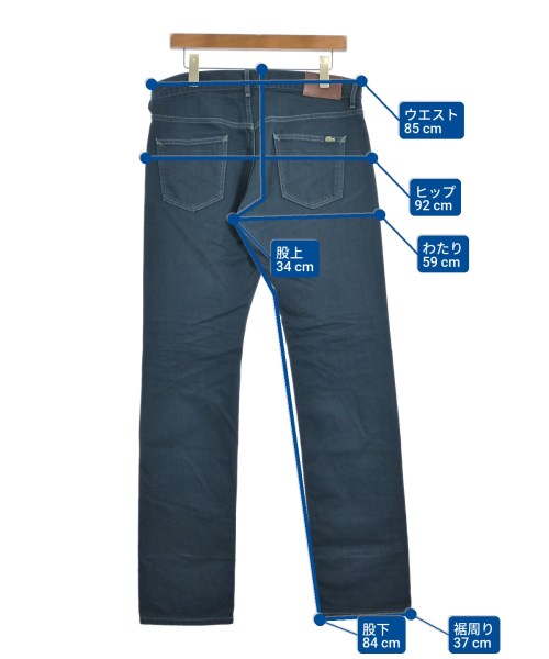 LACOSTE（ラコステ）デニムパンツ 青 サイズ:85(XL位) メンズ/2200575149014