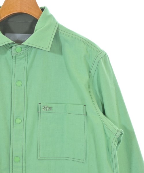 LACOSTE（ラコステ）カジュアルシャツ 緑 サイズ:40(S位) メンズ/2200537954144