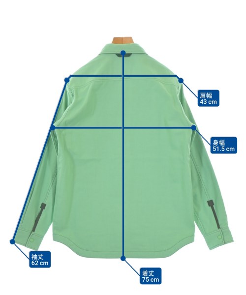 LACOSTE（ラコステ）カジュアルシャツ 緑 サイズ:40(S位) メンズ/2200537954144