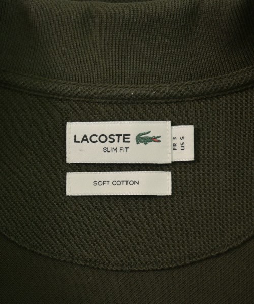 LACOSTE（ラコステ）ポロシャツ カーキ サイズ:S メンズ/2200532026105
