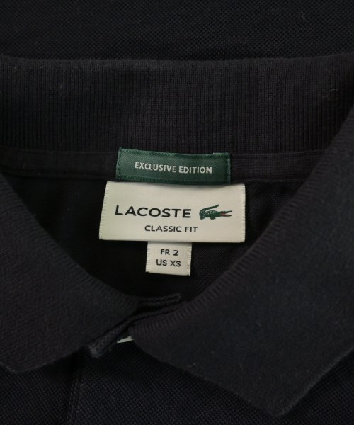LACOSTE（ラコステ）ポロシャツ 黒 サイズ:2(S位) メンズ/2200622460048