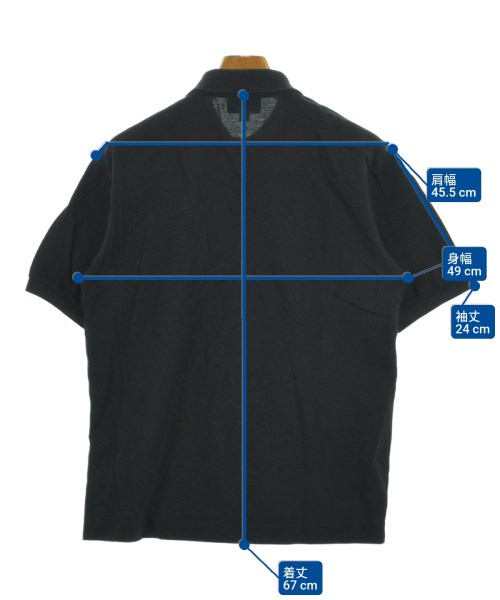 LACOSTE（ラコステ）ポロシャツ 黒 サイズ:2(S位) メンズ/2200622460048