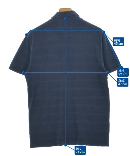 LACOSTE（ラコステ）ポロシャツ 紺 サイズ:M メンズ/2200622774152