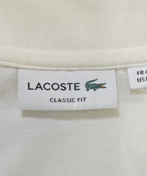 LACOSTE（ラコステ）ポロシャツ 白 サイズ:4(L位) メンズ/2200623120064