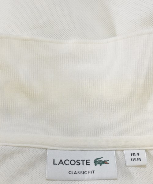 LACOSTE（ラコステ）ポロシャツ 白 サイズ:4(L位) メンズ/2200623120064