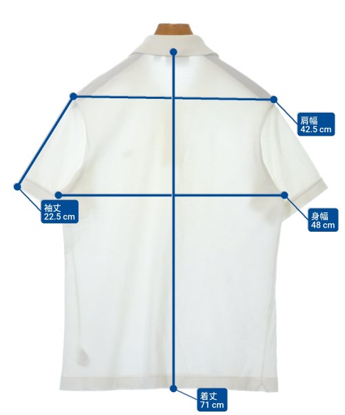LACOSTE（ラコステ）ポロシャツ 白 サイズ:4(L位) メンズ/2200623120064