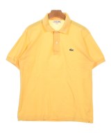LACOSTE（ラコステ）ポロシャツ 黄 サイズ:4(L位) メンズ/2200613160179