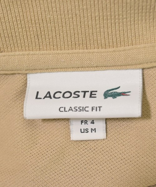 LACOSTE（ラコステ）ポロシャツ ベージュ サイズ:4(L位) メンズ/2200613160186