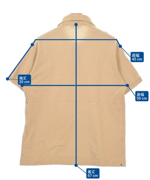 LACOSTE（ラコステ）ポロシャツ ベージュ サイズ:4(L位) メンズ/2200613160186