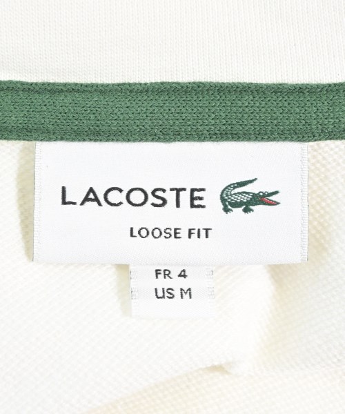 LACOSTE（ラコステ）ポロシャツ 白 サイズ:4(L位) メンズ/2200624754022