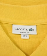 LACOSTE（ラコステ）ポロシャツ 黄 サイズ:4(L位) メンズ/2200623220047