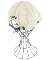LACOSTE（ラコステ）キャップ 白 サイズ:- メンズ/2200540941612
