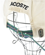 LACOSTE（ラコステ）キャップ 白 サイズ:- メンズ/2200540941612