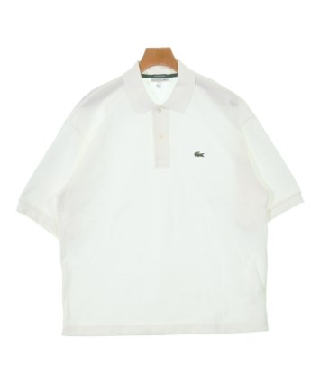 LACOSTE ホワイト ポロシャツ Lサイズ size004 LACOSTE ホワイト ポロシャツ Lサイズ size004 LACOSTE（ラコステ