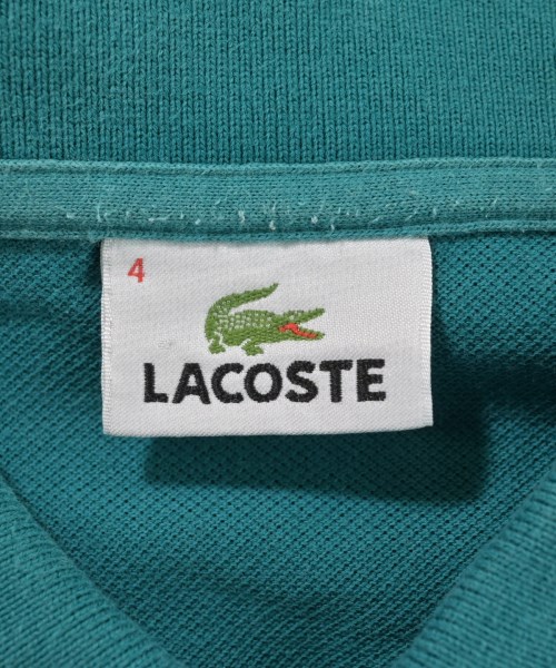 LACOSTE（ラコステ）ポロシャツ 緑 サイズ:4(L位) メンズ/2200628403094