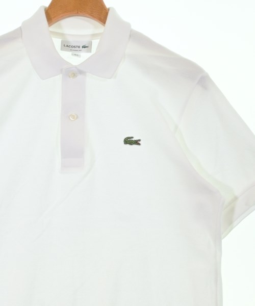 LACOSTE（ラコステ）ポロシャツ 白 サイズ:S メンズ/2200628963048