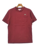 LACOSTE（ラコステ）Tシャツ・カットソー 赤 サイズ:3(M位) メンズ/2200617913078