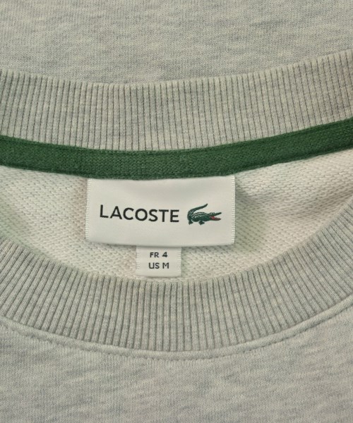 LACOSTE（ラコステ）スウェット グレー サイズ:4(L位) メンズ/2200617963042