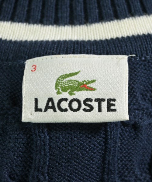LACOSTE（ラコステ）ニット・セーター 紺 サイズ:3(M位) メンズ/2200614045499