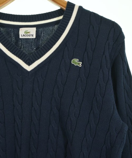 LACOSTE（ラコステ）ニット・セーター 紺 サイズ:3(M位) メンズ/2200614045499