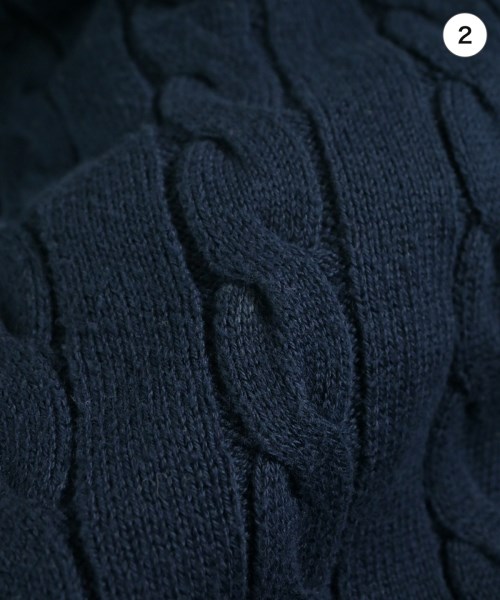 LACOSTE（ラコステ）ニット・セーター 紺 サイズ:3(M位) メンズ/2200614045499