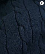 LACOSTE（ラコステ）ニット・セーター 紺 サイズ:3(M位) メンズ/2200614045499