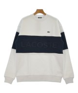 LACOSTE（ラコステ）スウェット 白 サイズ:3(M位) メンズ/2200621667035
