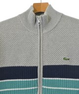 LACOSTE（ラコステ）カーディガン グレー サイズ:5(XL位) メンズ/2200627697067